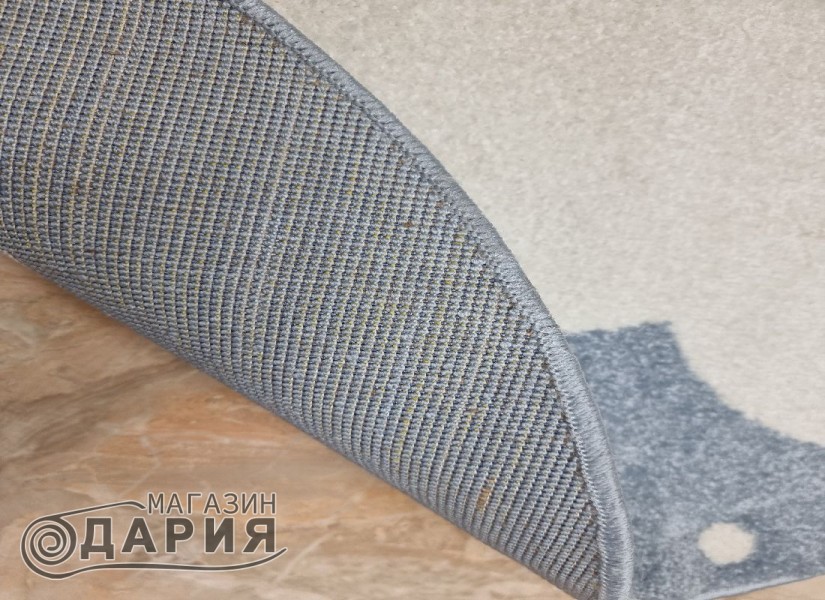 Тъкан килим MAGNOLIA 648 l.blue КРЪГ